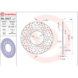 BRAKE DISC FIX FR/RR - 17105071 - Dr Rider