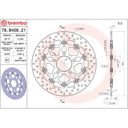 BRAKE DISC FLOAT FR - 17105075 - Dr Rider