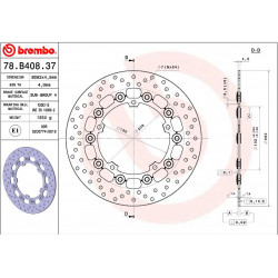 BRAKE DISC FLOAT FR - 17105083 - Dr Rider