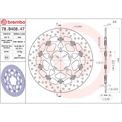 BRAKE DISC FLOAT FR - 17105090 - Dr Rider