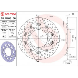 BRAKE DISC FLOAT FR - 17105094 - Dr Rider
