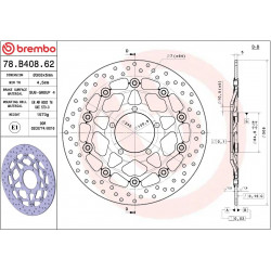BRAKE DISC FLOAT FR - 17105096 - Dr Rider