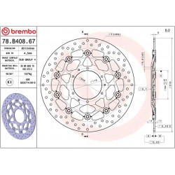 BRAKE DISC FLOAT FR - 17105100 - Dr Rider