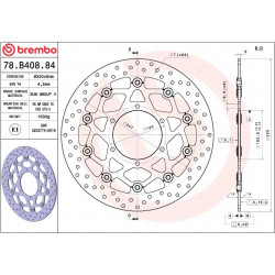 BRAKE DISC FLOAT FR - 17105110 - Dr Rider