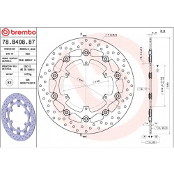 BRAKE DISC FLOAT FR - 17105111 - Dr Rider