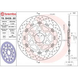 BRAKE DISC FLOAT FR - 17105114 - Dr Rider