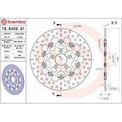 BRAKE DISC FLOAT FR - 17105115 - Dr Rider