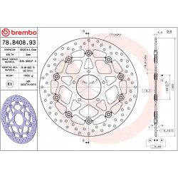 BRAKE DISC FLOAT FR - 17105116 - Dr Rider