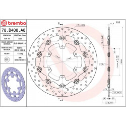 BRAKE DISC FLOAT FR - 17105121 - Dr Rider