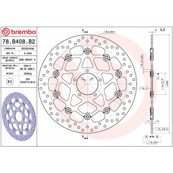 BRAKE DISC FLOAT FR - 17105124 - Dr Rider