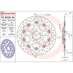 BRAKE DISC FLOAT FR - 17105126 - Dr Rider