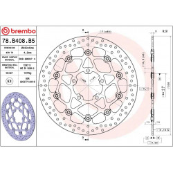 BRAKE DISC FLOAT FR - 17105127 - Dr Rider