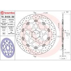 BRAKE DISC FLOAT FR - 17105128 - Dr Rider