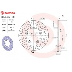 BRAKE DISC FIX RR - 17105132 - Dr Rider
