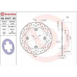BRAKE DISC FIX RR - 17105134 - Dr Rider