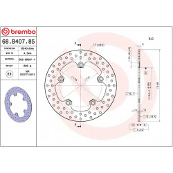 BRAKE DISC FIX RR - 17105135 - Dr Rider