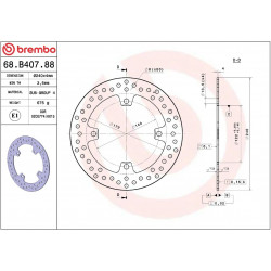 BRAKE DISC FIX RR - 17105136 - Dr Rider