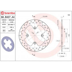 BRAKE DISC FIX RR - 17105140 - Dr Rider
