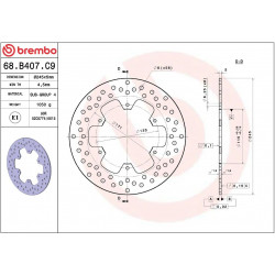 BRAKE DISC FIX RR - 17105141 - Dr Rider