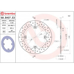 BRAKE DISC FIX RR - 17105142 - Dr Rider