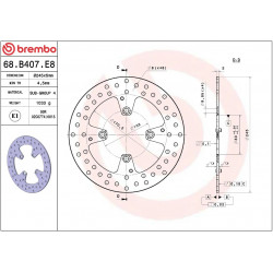 BRAKE DISC FIX RR - 17105143 - Dr Rider