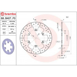 BRAKE DISC FIX RR - 17105144 - Dr Rider