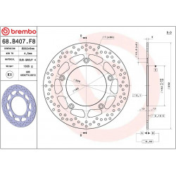 BRAKE DISC FIX RR - 17105147 - Dr Rider