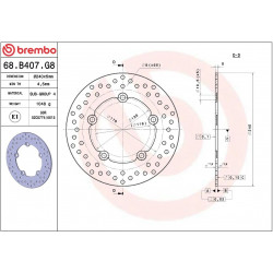 BRAKE DISC FIX RR - 17105149 - Dr Rider