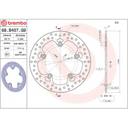 BRAKE DISC FIX RR - 17105150 - Dr Rider