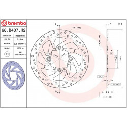 BRAKE DISC FIX RR - 17105153 - Dr Rider