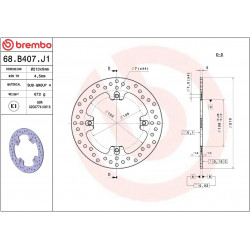BRAKE DISC FIX RR - 17105156 - Dr Rider