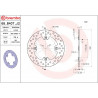 BRAKE DISC FIX RR - 17105157 - Dr Rider