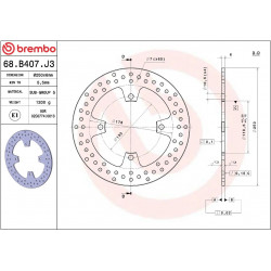 BRAKE DISC FIX RR - 17105158 - Dr Rider