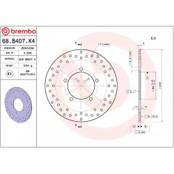 BRAKE DISC FIX RR - 17105159 - Dr Rider