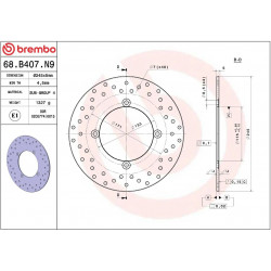 BRAKE DISC FIX RR - 17105165 - Dr Rider