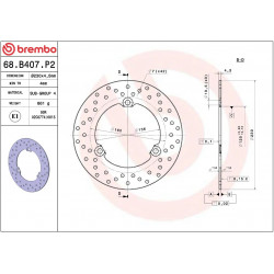 BRAKE DISC FIX RR - 17105167 - Dr Rider