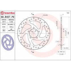 BRAKE DISC FIX RR - 17105168 - Dr Rider