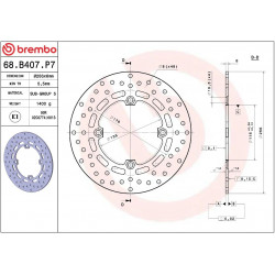 BRAKE DISC FIX RR - 17105169 - Dr Rider