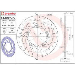 BRAKE DISC FIX RR - 17105171 - Dr Rider