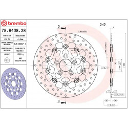 BRAKE DISC FLOAT RR - 17105172 - Dr Rider