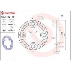 BRAKE DISC FIX RR - 17105175 - Dr Rider