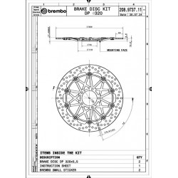 BRAKE DISCS SUPERSPORT - 17105176 - Dr Rider