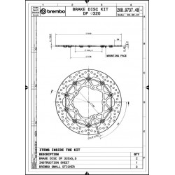 BRAKE DISCS SUPERSPORT - 17105177 - Dr Rider