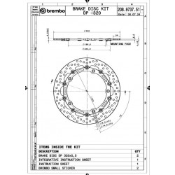 BRAKE DISCS SUPERSPORT - 17105178 - Dr Rider