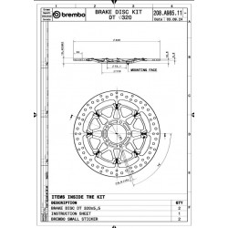 BRAKE DISCS T-DRIVE - 17105179 - Dr Rider