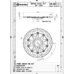BRAKE DISCS SUPERSPORT - 17105182 - Dr Rider