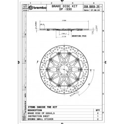 BRAKE DISCS SUPERSPORT - 17105183 - Dr Rider