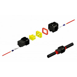 Cosse mâle série 090 FRKW BIHR Ø0,5mm²/0,85mm² - Dr Rider