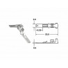 Cosse mâle série 110 ML BIHR Ø0,85mm²/1,25mm² - 50pcs - Dr Rider