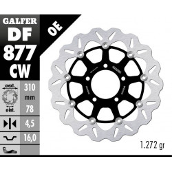 BRAKE DISC FLOAT WAVE - 17103138 - Dr Rider